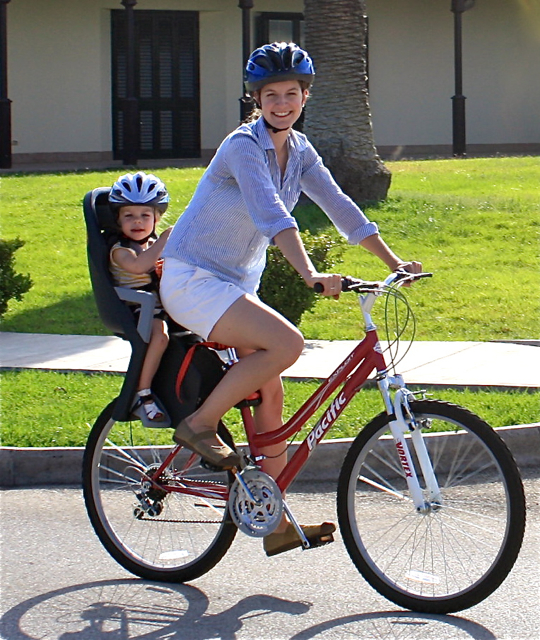 child bike seat adapter