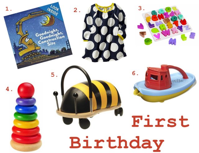 Gift Guide First Birthday Gift Ideas Becca Garber